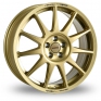 15 Inch Speedline Turini Gold Alloy Wheels