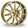 17 Inch Speedline Turini Gold Alloy Wheels