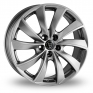 19 Inch Rial Lugano Shadow Chrome Alloy Wheels