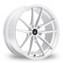 16 Inch Konig Oversteer White Alloy Wheels