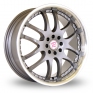 18 Inch Rokit 8021 Gun Metal Polished Alloy Wheels