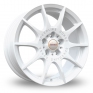 18 Inch Speedline Marmora White Alloy Wheels