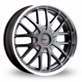 20 Inch TSW Kyalami Hyper Silver Polished Alloy Wheels