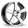 19 Inch TSW Vortex Chrome Alloy Wheels