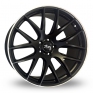 18 Inch Zito 935 Matt Black Alloy Wheels