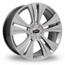 22 Inch Team Dynamics Vogue Silver Alloy Wheels