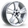 17 Inch Borbet MA Silver Alloy Wheels