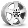 16 Inch Borbet TA Silver Alloy Wheels