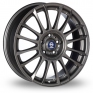 18 Inch Sparco Pista Matt Silver Tech Alloy Wheels