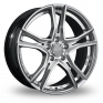 17 Inch OZ Racing Adrenalina Titanium Alloy Wheels