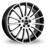 17 Inch Borbet LS Black Polished Alloy Wheels