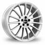 17 Inch Borbet LS Silver Alloy Wheels