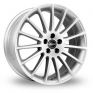 15 Inch Borbet LS Silver Alloy Wheels