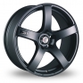 18 Inch Kei Racing D2 Gun Metal Alloy Wheels