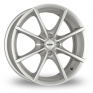 14 Inch TSW Freeze Silver Alloy Wheels