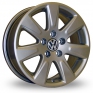 16 Inch Original VW Passat Catalunya Hyper Silver Alloy Wheels