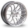 19 Inch Breyton Race GTP Hyper Silver Polished Alloy Wheels