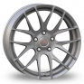 18 Inch Breyton Race GTS-R 5x120  Gun Metal Alloy Wheels