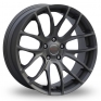 18 Inch Breyton Race GTS 5x120  Gun Metal Alloy Wheels