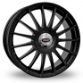 16 Inch Team Dynamics Monza R Black Alloy Wheels
