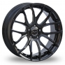 20 Inch Breyton Race GTS Black Alloy Wheels