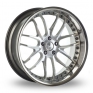 22 Inch Breyton Race GTR 5x120  Hyper Silver Alloy Wheels