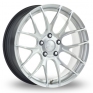 17 Inch Breyton Race GTS R Mini Hyper Silver Alloy Wheels