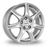 16 Inch Enzo W Silver Alloy Wheels