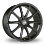 22 Inch Ace D704 Convex Black Alloy Wheels