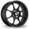 17 Inch Konig Eco 1 Black Alloy Wheels