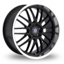 19 Inch Beyern Mesh Black Alloy Wheels