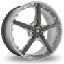 18 Inch Konig Hotswap Carbon Mirror Alloy Wheels