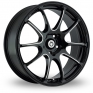 18 Inch Konig Illusion Black Polished Alloy Wheels