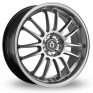 17 Inch Konig Runaway Hyper Grey Alloy Wheels