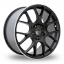 8.5x19 (Front) & 9.5x19 (Rear) Dare DR-CHR 5x120  Black Alloy Wheels