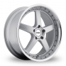 18 Inch TSW Carthage Silver Polished Alloy Wheels