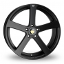 19 Inch Cades Apollo Matt Black Alloy Wheels