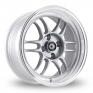 15 Inch Konig Wideopen Silver Alloy Wheels