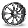 18 Inch Riva SUV Grey Alloy Wheels