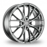 17 Inch OZ Racing Italia 150 4 Stud Grigio Corsa Alloy Wheels