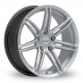 18 Inch Inovit Thrust 5x120  Hyper Silver Alloy Wheels