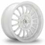 16 Inch Konig Retrack White Alloy Wheels