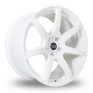 18 Inch Rota Pro R White Alloy Wheels