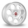 17 Inch OZ Racing Anniversary 45 White Polished Lip Alloy Wheels