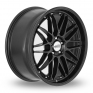 17 Inch Dotz Revvo Matt Black Alloy Wheels