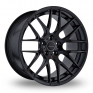 18 Inch VEEMANN VC359 Satin Black Alloy Wheels