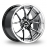 20 Inch Front & 21 Inch Rear Vorsteiner Forged VFN-301 (3 Piece) Custom Colour Alloy Wheels