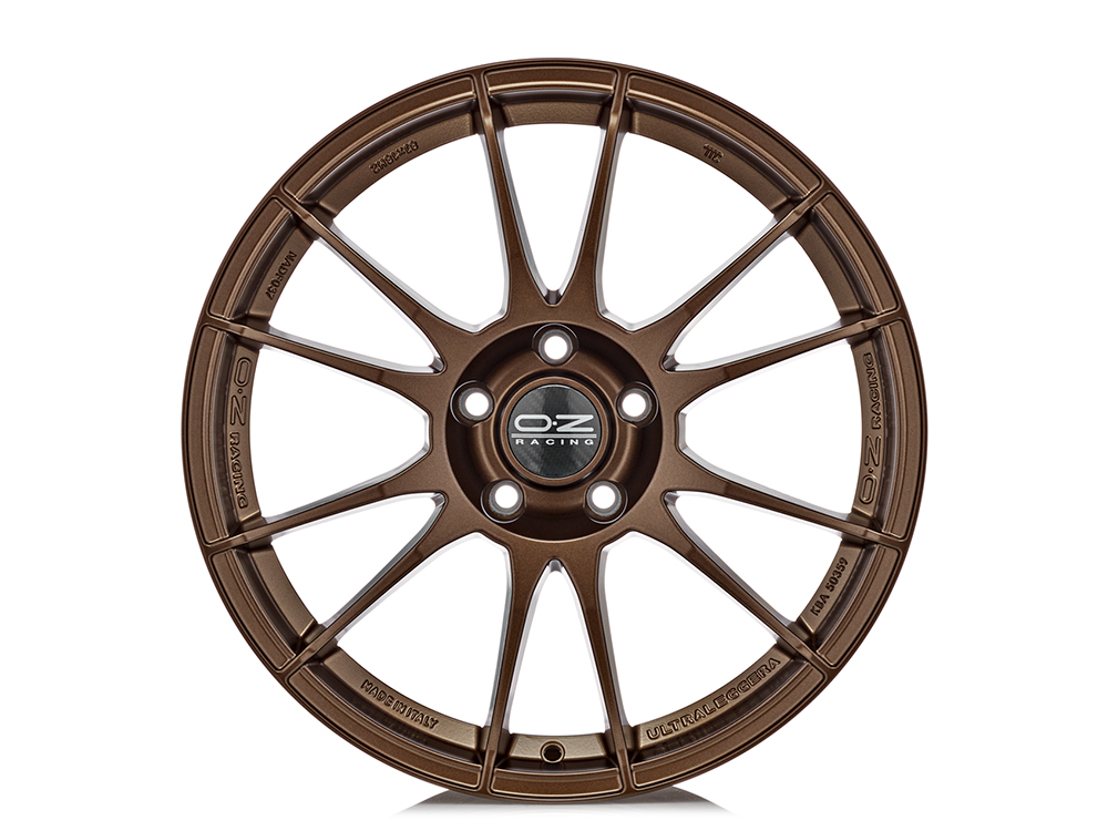 17" OZ Racing Ultraleggera Matt Bronze Alloy Wheels