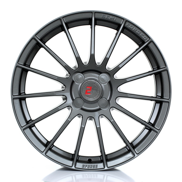 15 Inch 2FORGE ZF1 Gloss Gunmetal Alloy Wheels