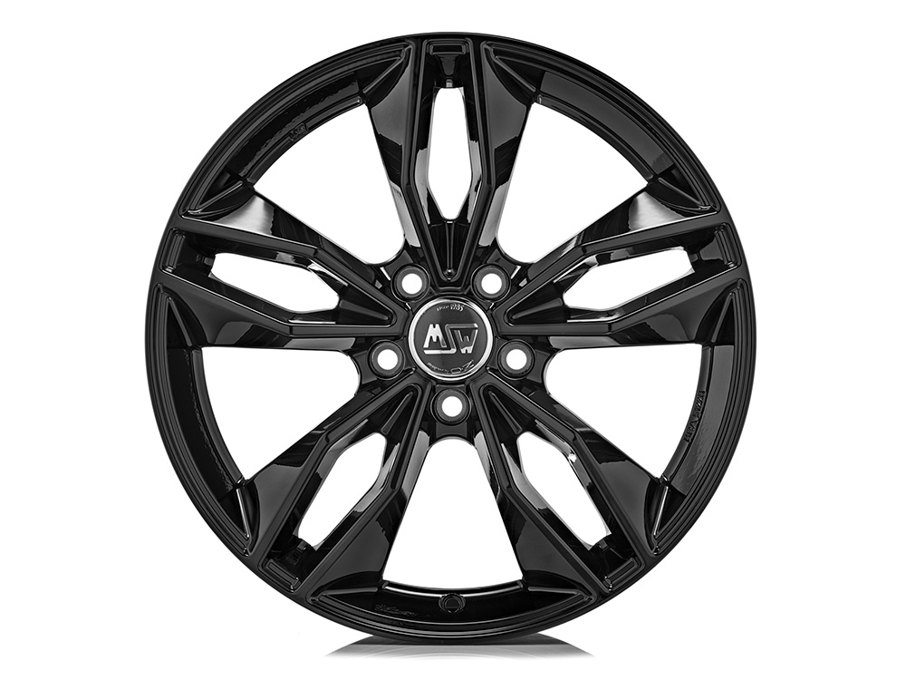 17 Inch MSW (by OZ) 71 Gloss Black Alloy Wheels